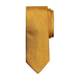 Solid Repp Tie - New Gold
